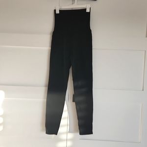 J Brand full panel black maternity pants